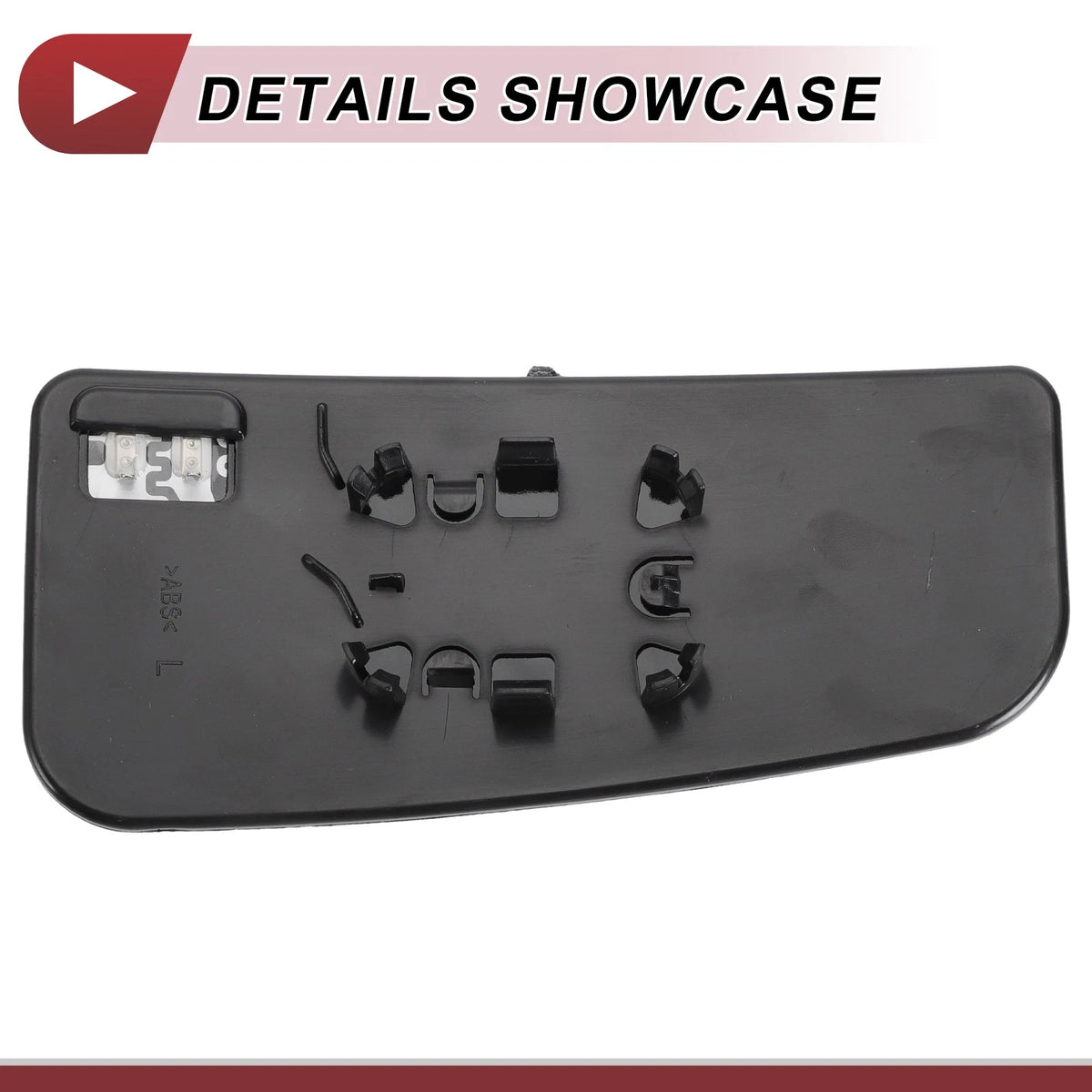 Heated Left Driver Side Lower Tow Mirror Glass for Ford F150 (2015-2023)