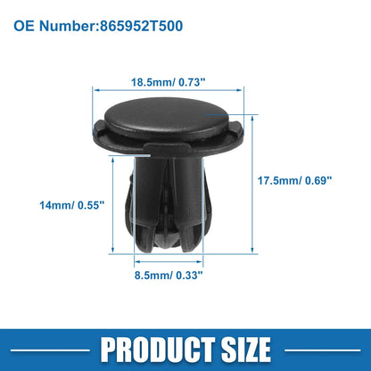 20 x Push-Type Retainer Clips for Hyundai Accent (2010-2017)