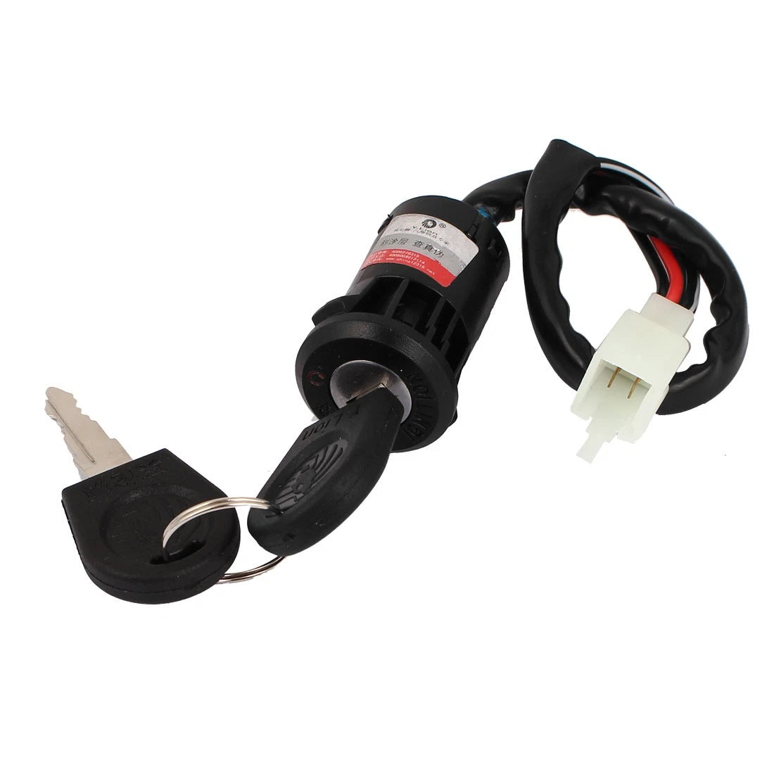 Ignition Switch Lock - Four-Wired - 2 x Keys for Motorcycle