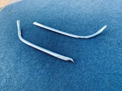 Chrome Front Grille Side Covers for 2020-2024 Toyota Harrier Venza