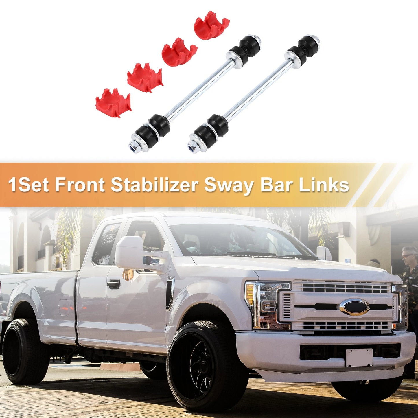 Front Stabiliser Sway Bar Link Set with Bushing for Ford Explorer (2006-2010)