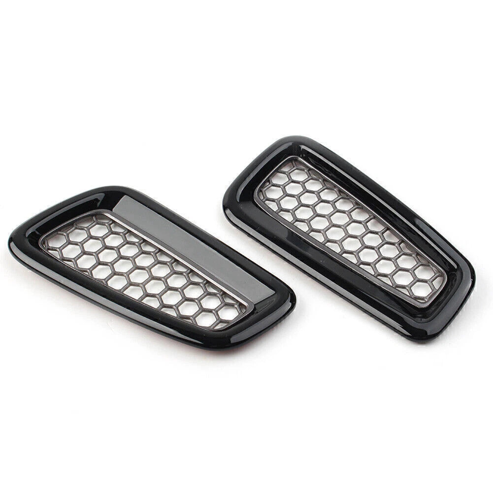 Dashboard L&R Air Outlet Vent Cover for Honda Civic 11th 2022-Up Glossy Black