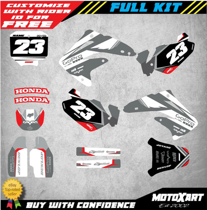 Custom Graphics Full Kit for Honda CR 85 (2002-2014) - SHADES Stickers