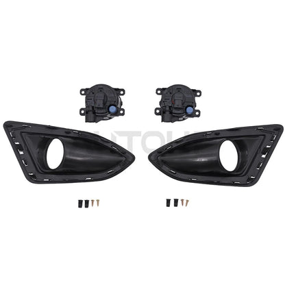 2 x Bumper Fog Lights Lamps Left & Right Side for Ford Edge (2015–2018)