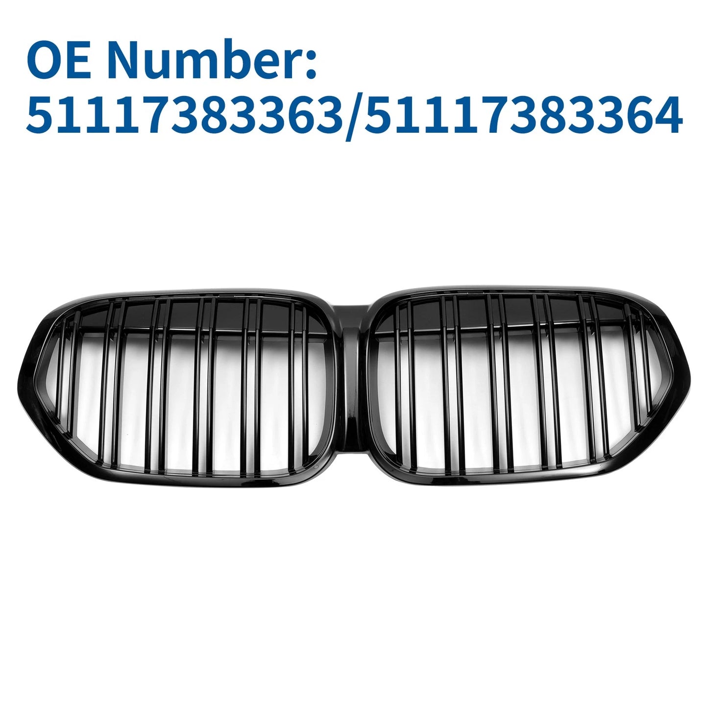 Front Upper Bumper Grille for BMW X1 F48 (2016-2023)