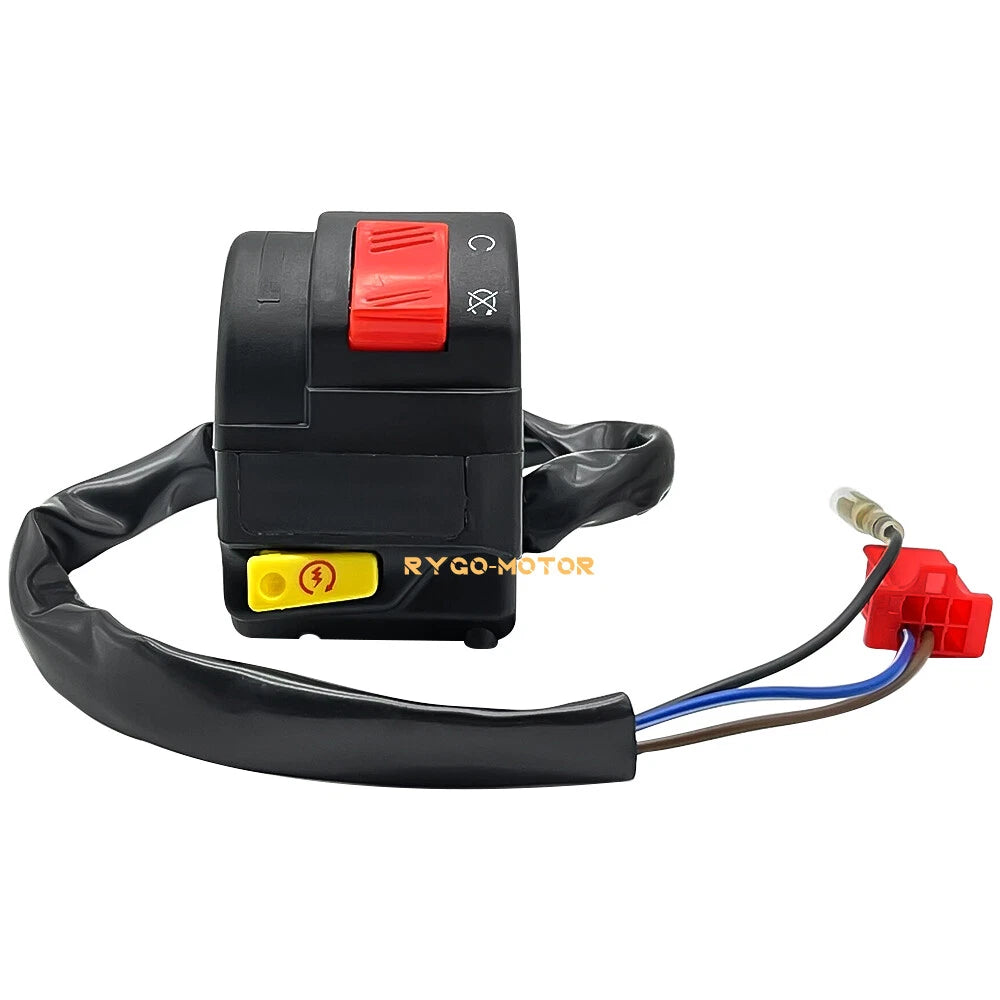 Left Handlebar Switch Start Stop Headlight for Polaris Scrambler 50 90 90X
