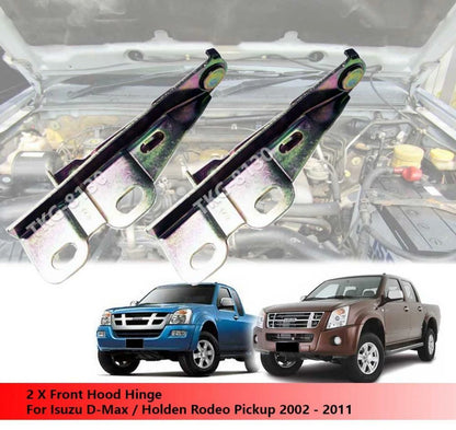Front BonnetHinge Set for Isuzu D-Max / Holden Rodeo (2002-2011)