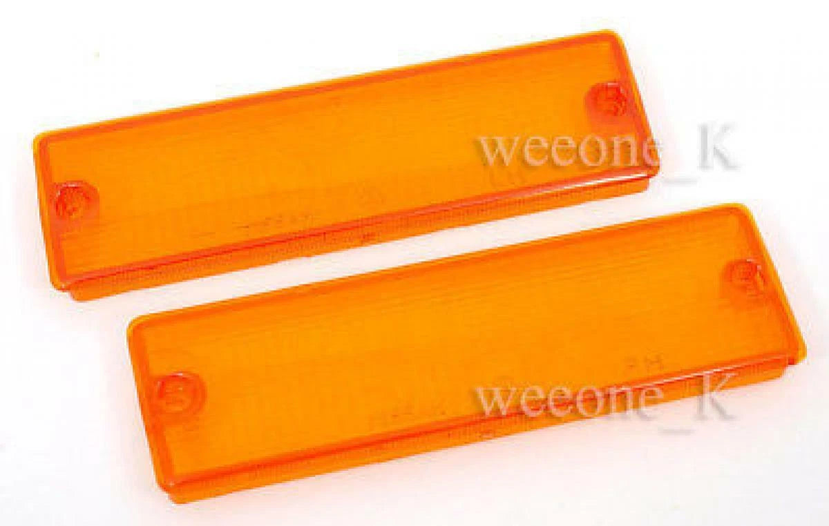 Front Bumper Orange Light Lens for Nissan D21 (1987-1995)