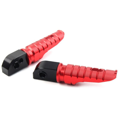 Rear Footrests for Street Scrambler 900, T100, T120 (2016-2023) - Red