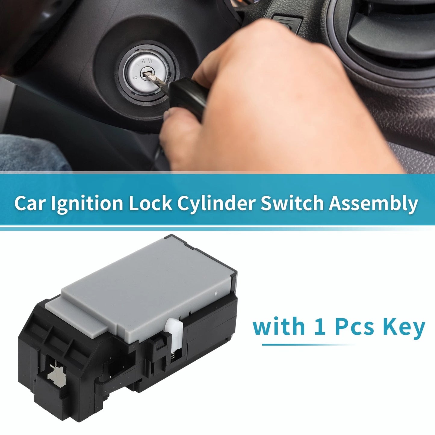 Ignition Lock Cylinder Switch Assembly for Chevrolet Avalanche 1500 (2003-2006)