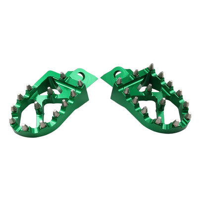 CNC MX Foot Pegs for Kawasaki KX100, KX65 & Suzuki RM100, RM65 (2000-2023)