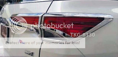 Tail Light Covers for Toyota Fortuner (2015-2017)