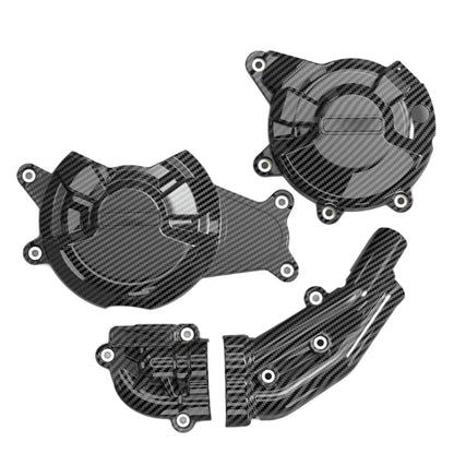 Carbon Fiber Look Engine Cover for Yamaha MT-07 XSR700 FZ-07 MT07 Tracer (14-24)