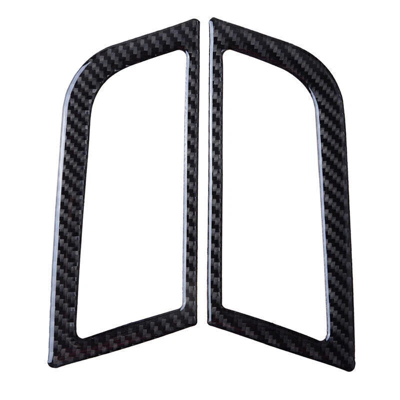 Carbon Fiber Dashboard Side Air Vent Cover Trim for Ford Mustang (2015-2019)