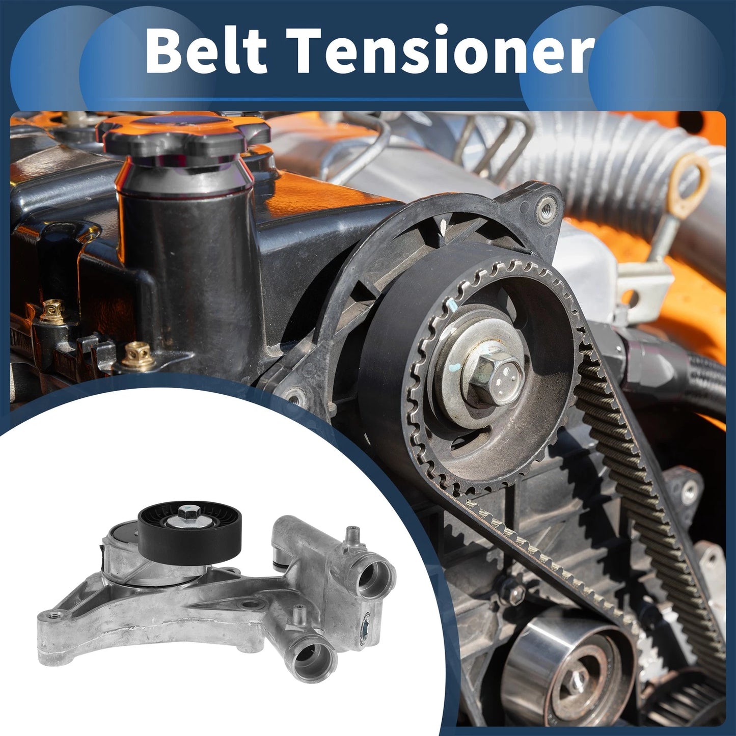 Belt Tensioner Metal 1 Pc for Buick Regal (1995–1998)