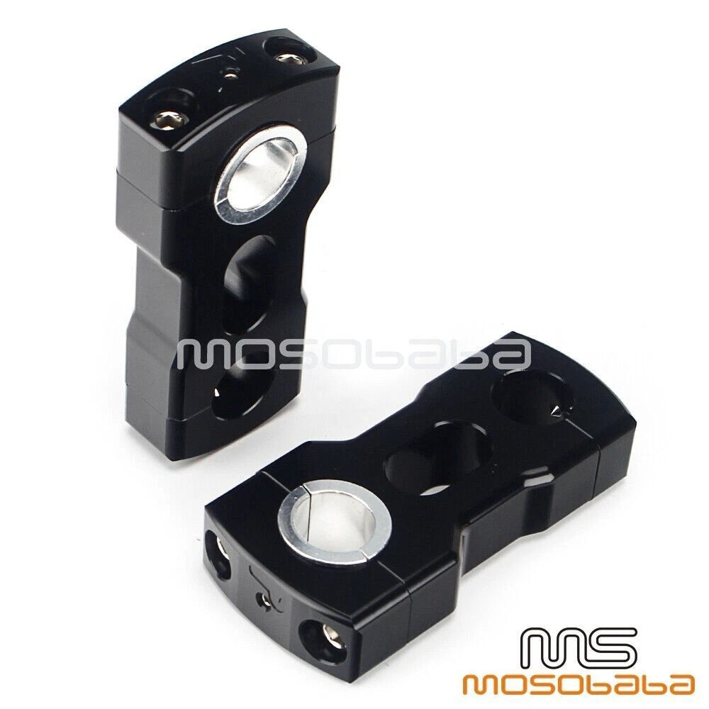 3" T-Style Handlebar Risers for Polaris Arctic Cat Snowmobile