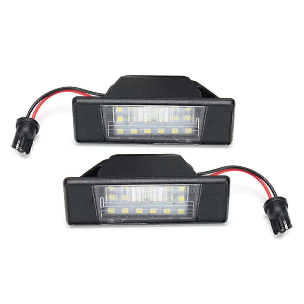 ABS LED License Plate Lights for Nissan Juke, Versa, X-Trail (2011-2023)