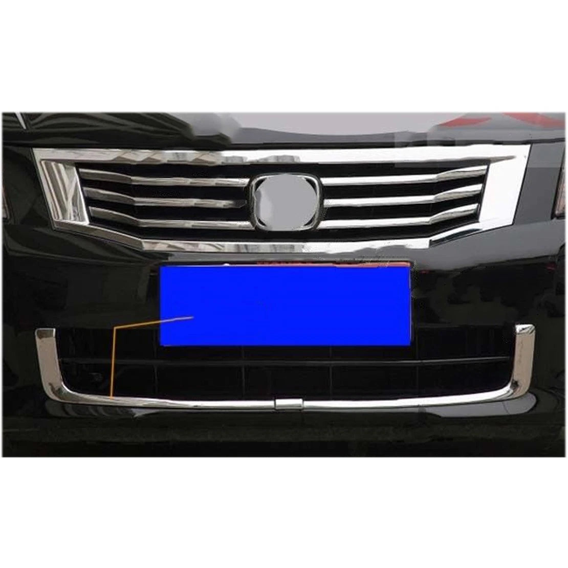 Front Lower Grille Frame Cover Trim for Honda Accord Sedan (2008-2012)