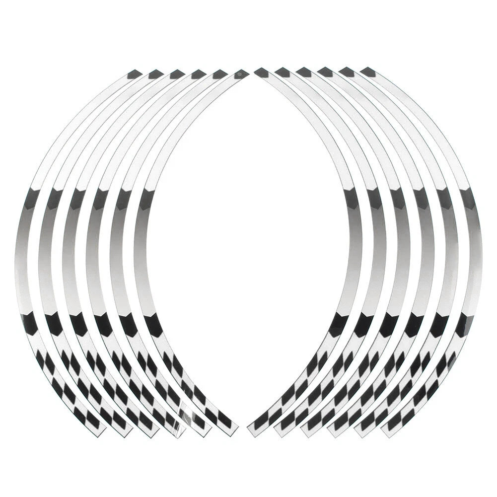 17" Rim Stripes Wheel Tape Decals for KAWASAKI NINJA 1000/R/SX 250/R 300