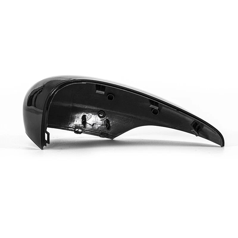 Right Side Rearview Mirror Cover Caps for 2011-2017 Ford Fiesta Gloss Black