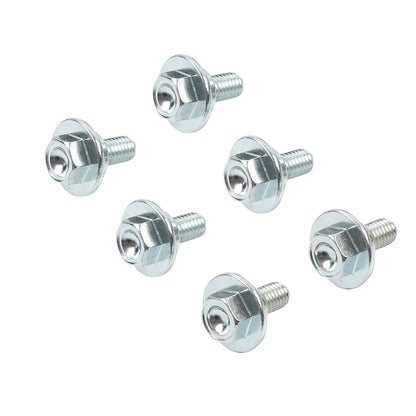 6 Pcs Radiator Shroud Bolts M5x9 for Honda CRF 250R 250X 450R 450X (2004-2023)