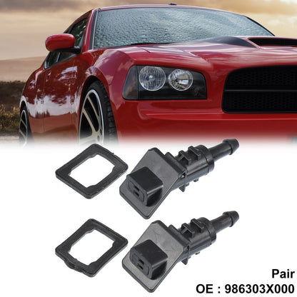 Front Windshield Washer Nozzles  Spray Jets for Kia Cee'D (2006-2009)