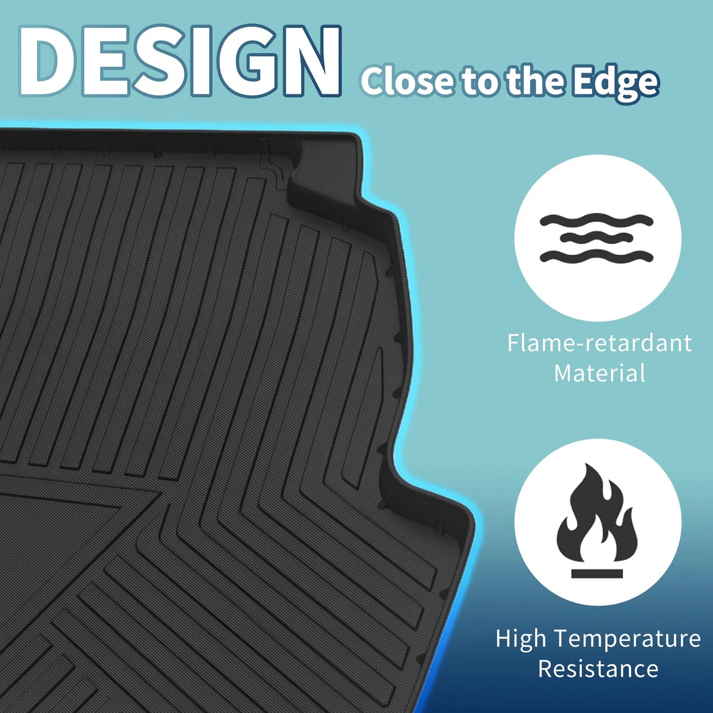 Cargo Liner Rear Trunk Mat for Toyota Corolla (2020-2024) 1 Pc
