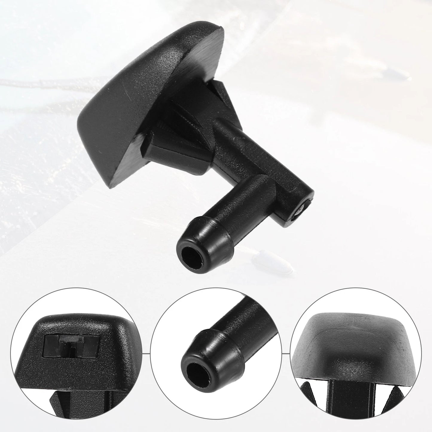 Front Windshield Wiper Washer Nozzles for Volvo S60 (2001-2010)