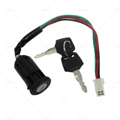 4 Wire Ignition Key Barrel Switch for 50cc 110cc 125cc 150cc PIT Quad ATV