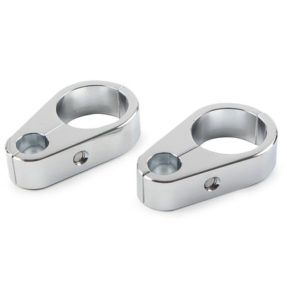 Motorcycle Brake Clutch Cable Wire Clamp Clip for Harley 1" Handlebar