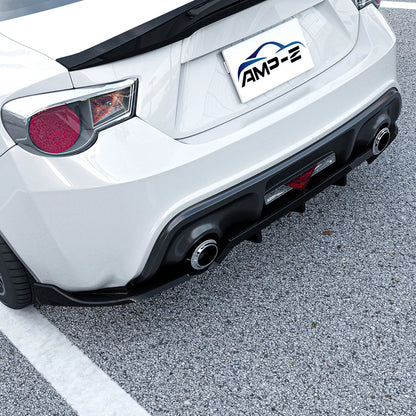 1x Gloss Black Rear Diffuser Lip for Subaru BRZ/Scion FR-S (2013-2020)