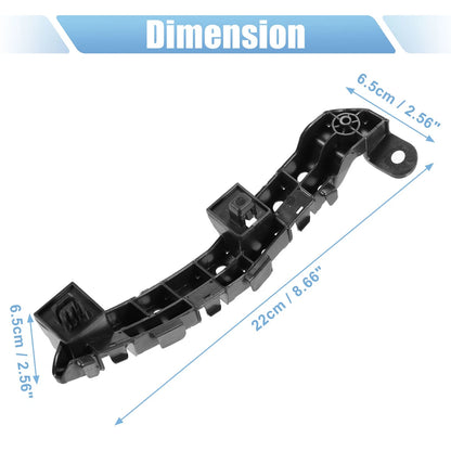 Front Bumper Bracket for Honda CR-V 2017 (71193-TLA-A01) - Plastic Black