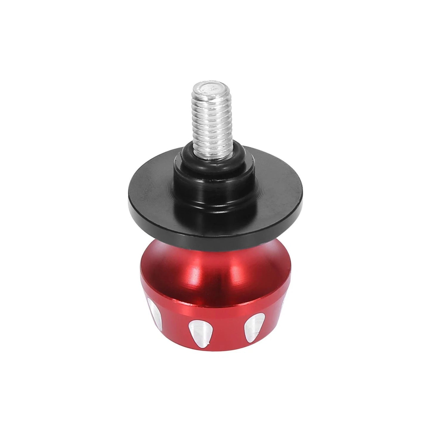 M8x1.25 Red Motorcycle Swing Arm Spools for Honda, Suzuki