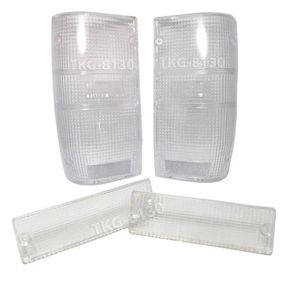 Bumper Light Lens & Tail Light Lens for Mitsubishi  L200 Triton (1986-1996)