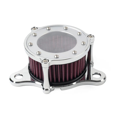 Red Air Cleaner Intake Filter Kit for Harley Sportster 1200 XL883 48 (1991-2021)