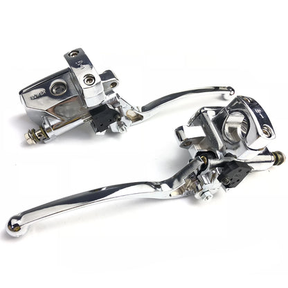 25mm Handlebar Master Cylinder Hydraulic Brake & Clutch Lever for Motorcycles