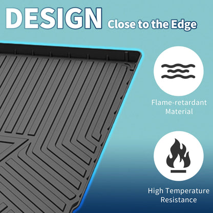 Flat Face Cargo Liner Rear Trunk Mat for Porsche Cayenne (2011-2017)
