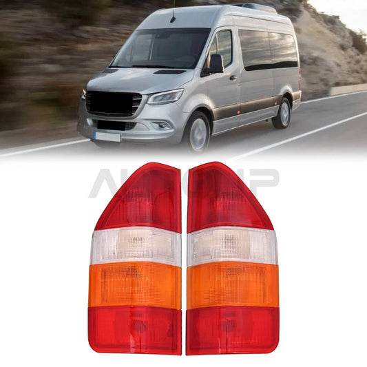 1 Pair Rear Lamp Tail Light Left & Right for Mercedes Sprinter (1995–2002)