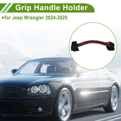 Roll Bar Grab Handles for Jeep Wrangler 2024-2025 - Red Accessories