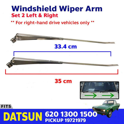 Windshield Wiper Arm Replacement L+R (RHD Fits Datsun 620 Pickup 1972-79 D07