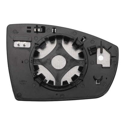 Left Side White Mirror Glass w/ Back Convex Heated for Ford Galaxy (2006-2015)