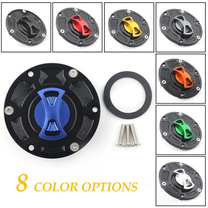 Kawasaki Ninja 250R/EX300 Fuel Gas Tank Cap Cover (2008-2014)