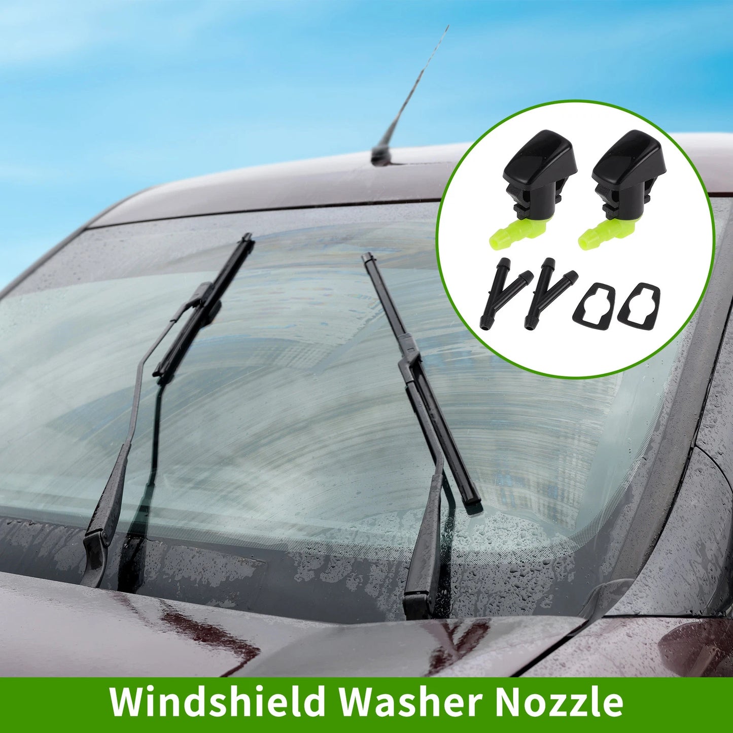Windshield Washer Nozzle,  Y Hose Connector for Chevrolet Traverse