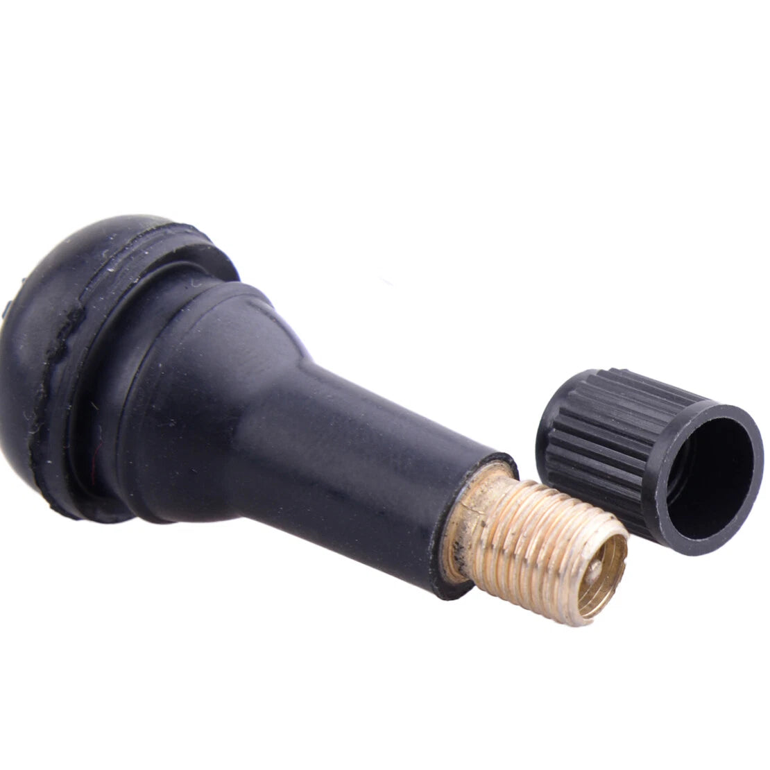 25 x TR 413 Snap-In Valve Stems for Tire - Rubber Wheel Cover