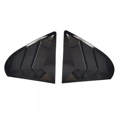 Gloss Black Side Vent Window Louver Cover Trim for Mitsubishi Lancer EVO (09-16)