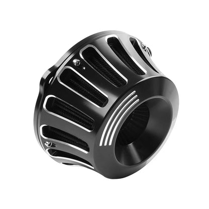Black Air Cleaner Intake Filter Kit for Harley Sportster XL883 XL1200 (2004-2023)