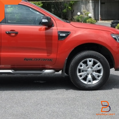 Wildtrak Side Body Decal Kit Black & Silver for Ford Ranger Ute (2012-2014)