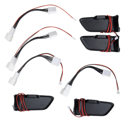 4pcs LED Interior Door Handle Bowl Lights for Toyota Corolla (2020-2022)