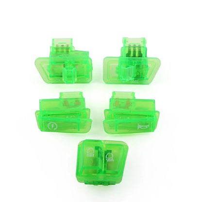 5 x ABS Turn Signal Headlight Ignition Horn Switch Caps for GY6 50 125 150cc