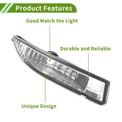 Right Fog Light Grill for Toyota Corolla (2001-2004)